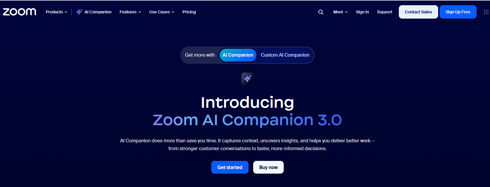 Zoom AI Companion