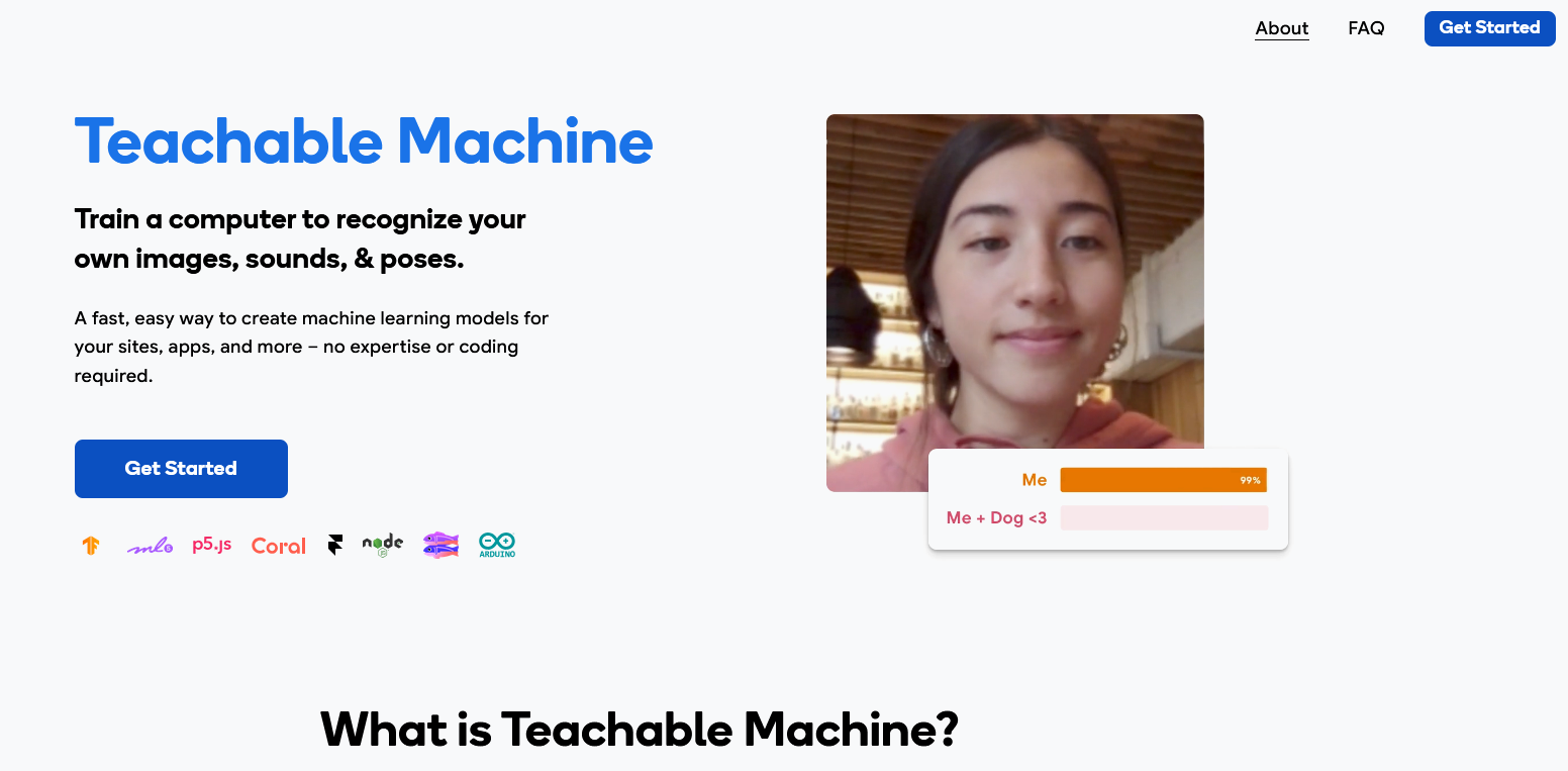 Teachable Machine