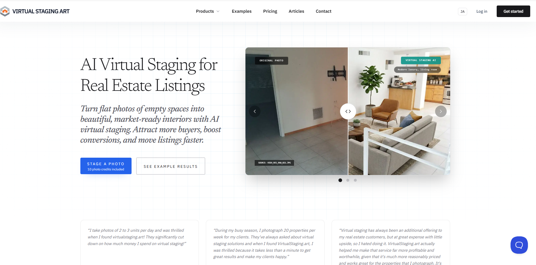 Virtual Staging AI