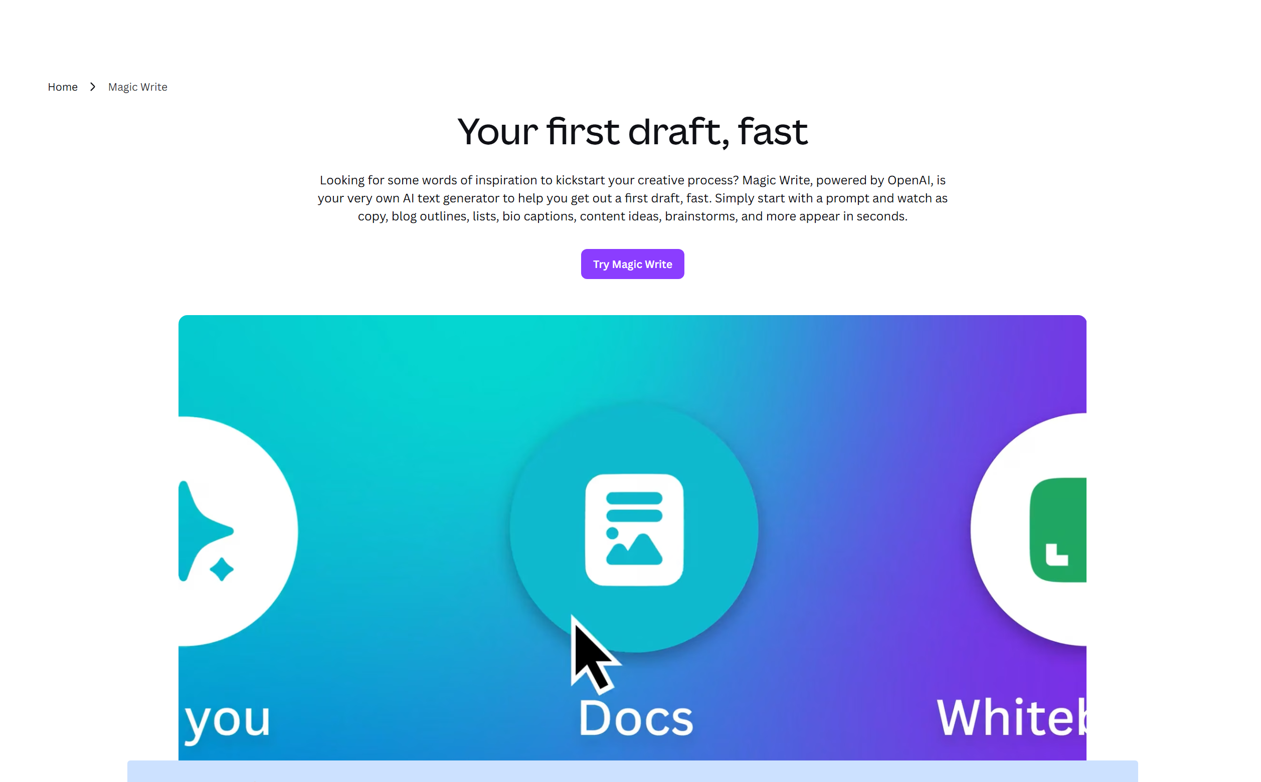 Magic Write